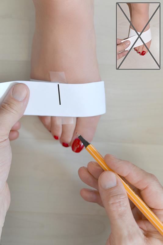 Forefoot Measurement- Customization F. KOOIJMAN Paris