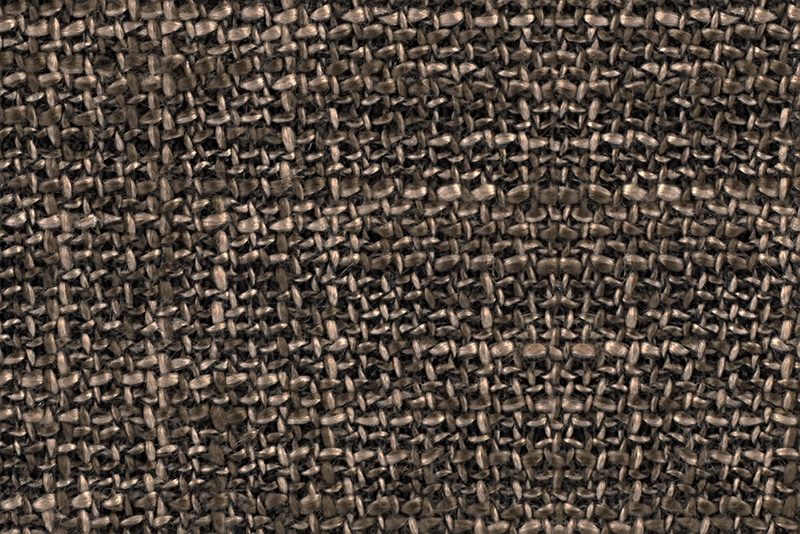 Plain fabric : dark brown Heather - Customization F. KOOIJMAN Paris