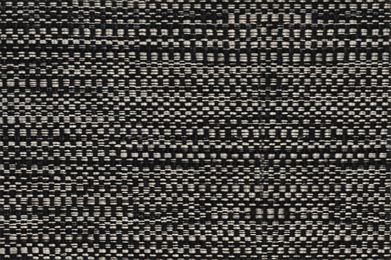 Plain fabric : matt black Heather - Customization F. KOOIJMAN Paris