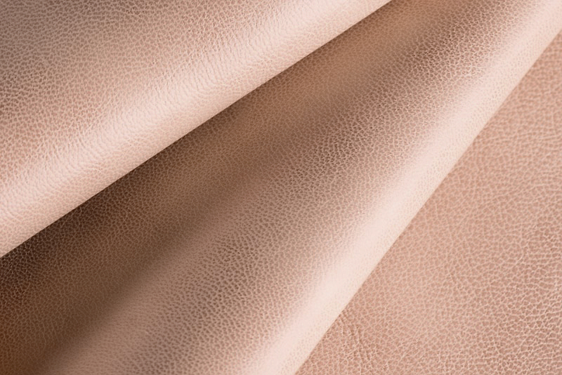 Peach grained leather for shoes and bags - Florence KOOIJMAN