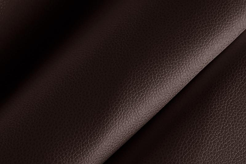 Chocolate grained leather for shoes and bags - Florence KOOIJMAN