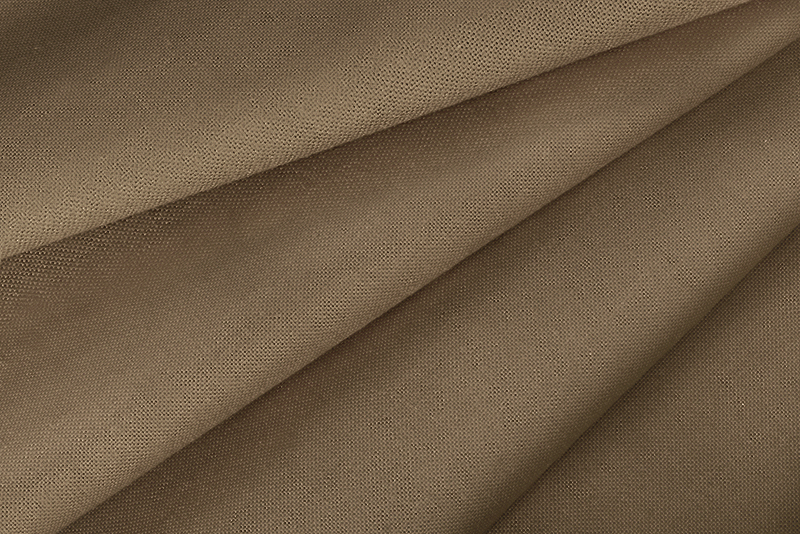 Taupe plain fabric for shoes and bags - Florence KOOIJMAN