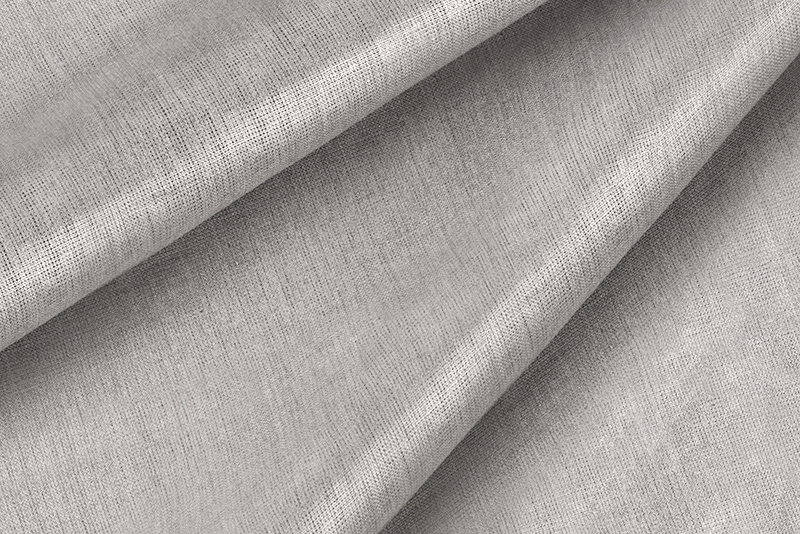Silver plain fabric for shoes and bags - Florence KOOIJMAN