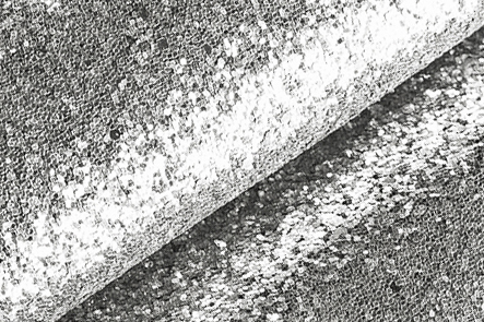 Silver glitter fabric for shoes and bags - Florence KOOIJMAN