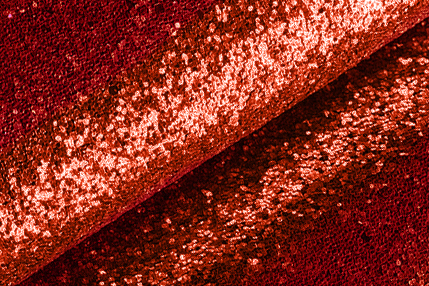 Crimson glitter fabric for shoes and bags - Florence KOOIJMAN