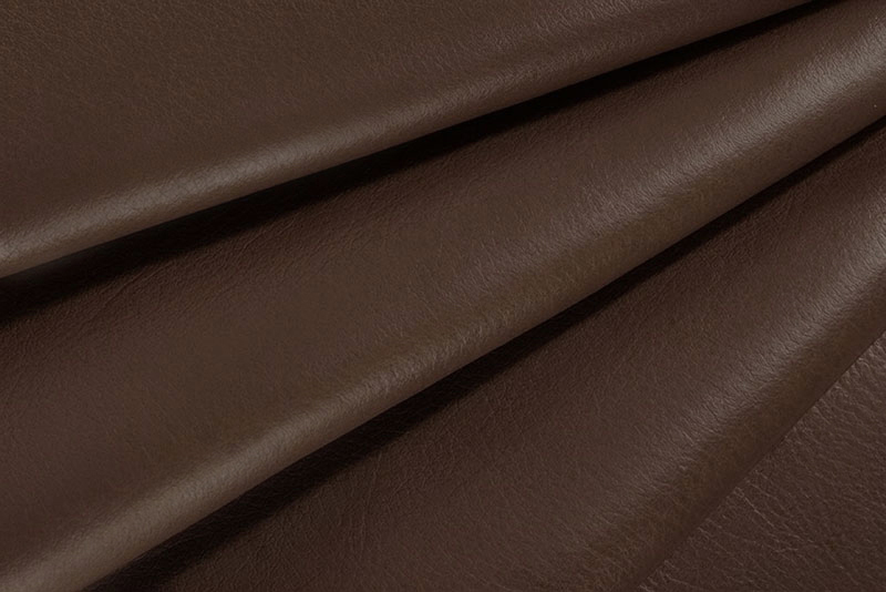 Dark brown smooth leather for pumps, heels, clutches, boots... - F. KOOIJMAN Paris