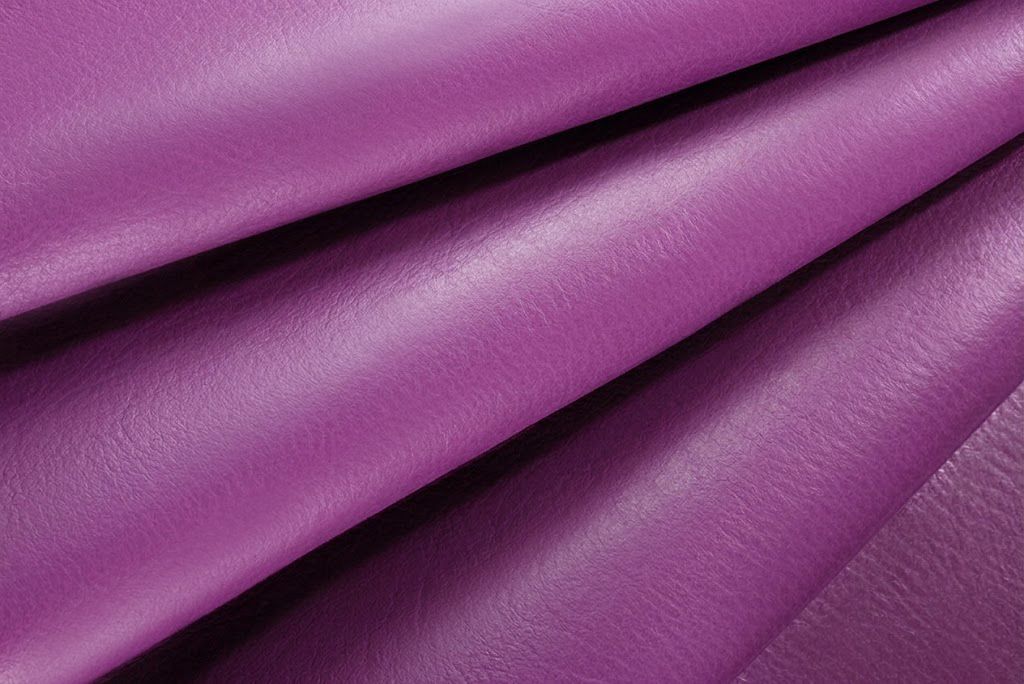 Mauve purple smooth leather for pumps, heels, clutches, boots... - F. KOOIJMAN Paris