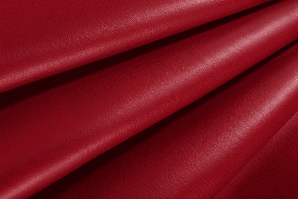 Scarlet red smooth leather for pumps, heels, clutches, boots... - F. KOOIJMAN Paris