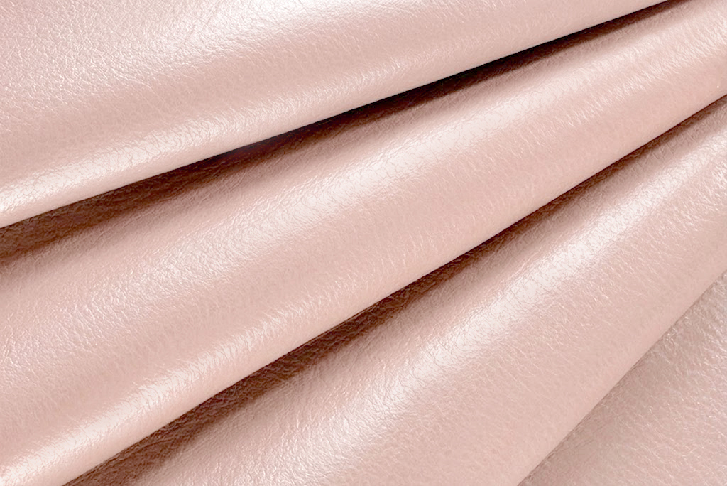 Powder pink smooth leather for pumps, heels, clutches, boots... - F. KOOIJMAN Paris