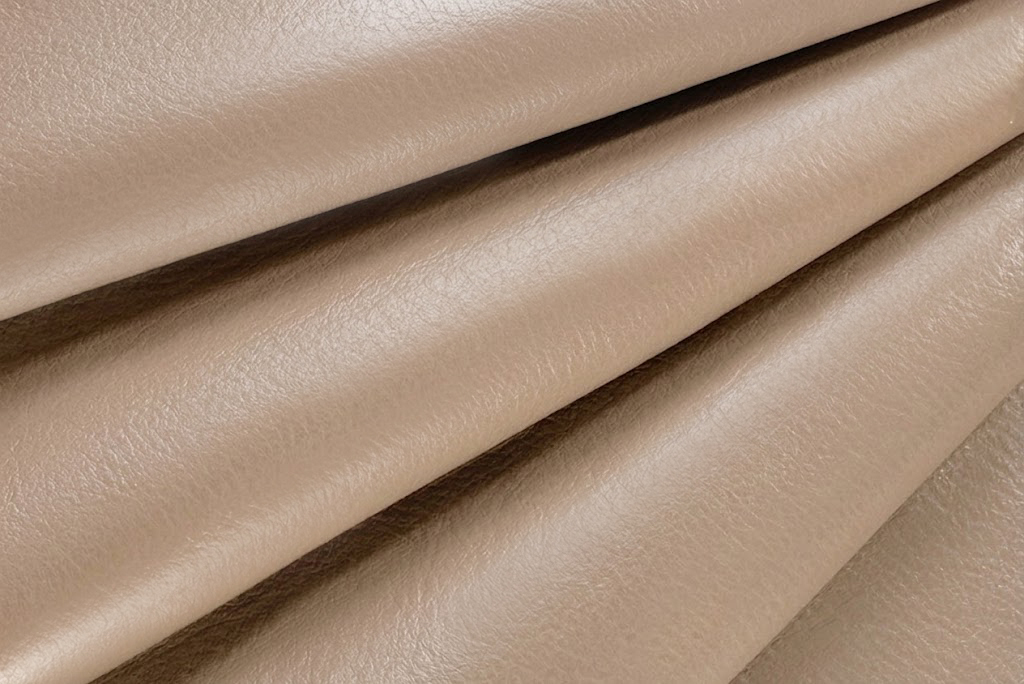 Tan beige smooth leather for pumps, heels, clutches, boots... - F. KOOIJMAN Paris