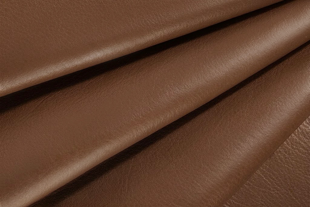Caramel brown smooth leather for pumps, heels, clutches, boots... - F. KOOIJMAN Paris