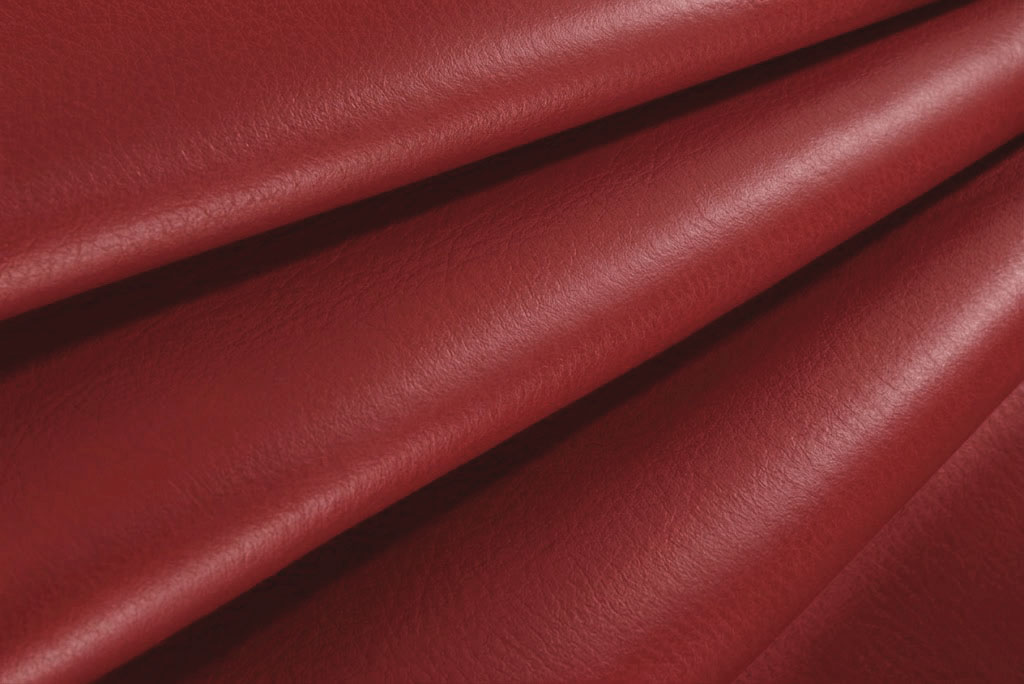 Scarlet red smooth leather for pumps, heels, clutches, boots... - F. KOOIJMAN Paris