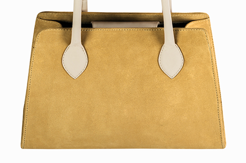 Champagne white dress handbag for women - Florence KOOIJMAN