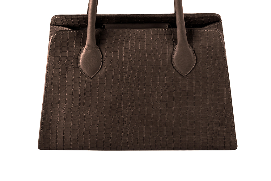 Dark brown dress handbag for women - Florence KOOIJMAN