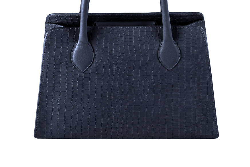 Navy blue dress handbag for women - Florence KOOIJMAN