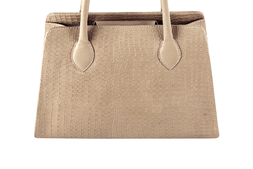 Tan beige dress handbag for women - Florence KOOIJMAN