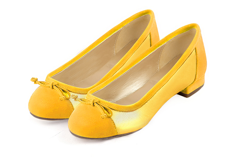 Yellow dress ballet pumps - Florence KOOIJMAN