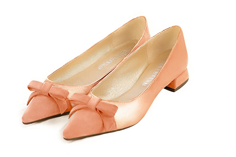 Marigold orange dress ballet pumps - Florence KOOIJMAN