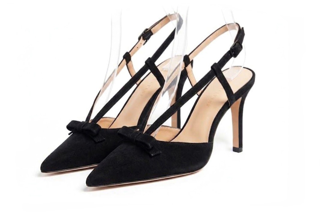 Dress slingback heels in  with  and  - Front view