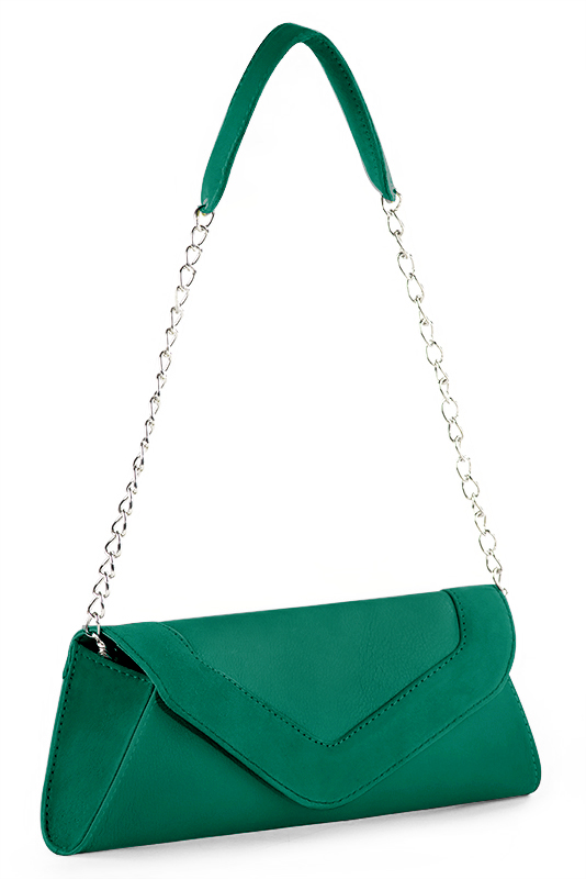 Women's emerald green luxurious elegant clutch for ceremonies, weddings and evenings out. Women's emerald green luxurious elegant clutch for ceremonies, weddings and evenings out.