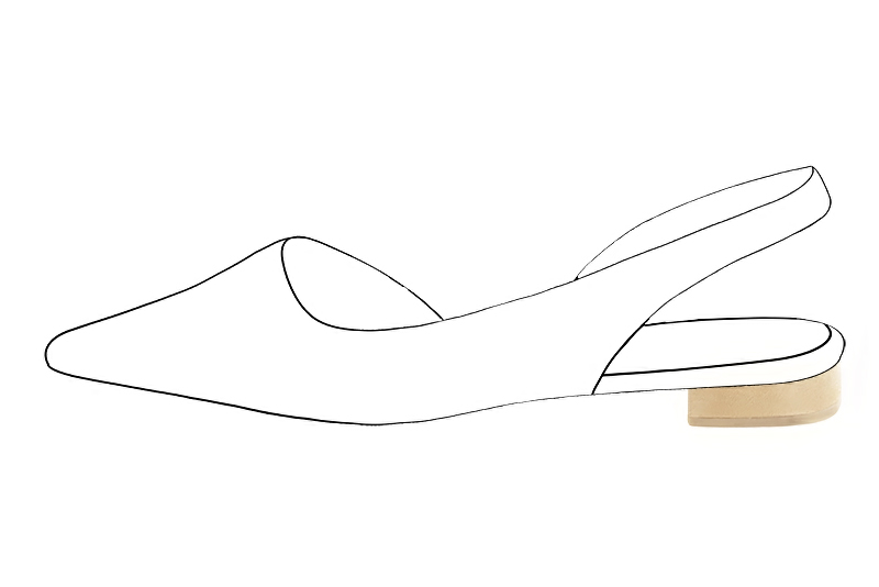 5&frasl;8 inch / 1.5 cm high block heels. Profile view - Florence KOOIJMAN