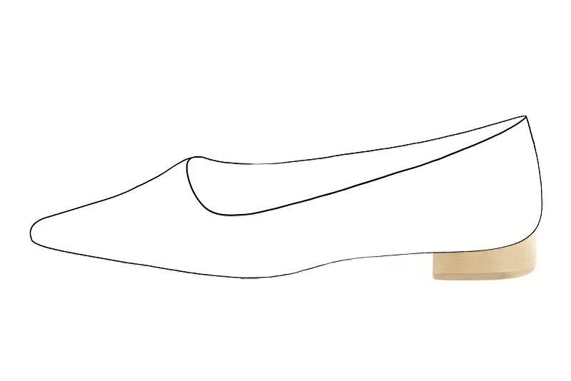 5&frasl;8 inch / 1.5 cm high block heels. Profile view - Florence KOOIJMAN