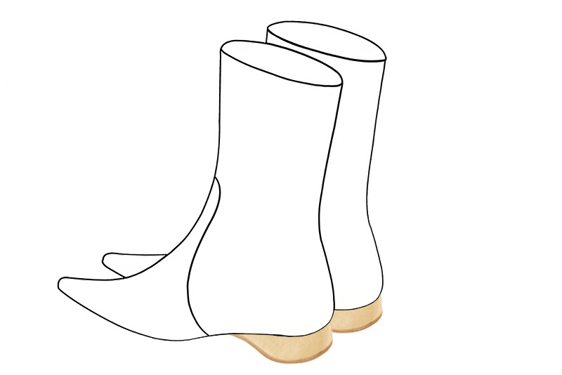 1 inch / 2.5 cm high wedge heels - Florence Kooijman