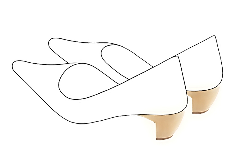 1 5&frasl;8 inch / 4 cm high comma heels - Florence Kooijman