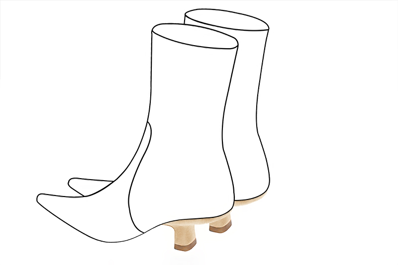 1 3&frasl;8 inch / 3.5 cm high spool heels - Florence Kooijman
