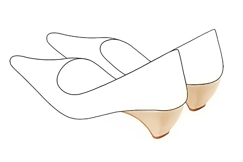 1 5&frasl;8 inch / 4 cm high wedge heels - Florence Kooijman