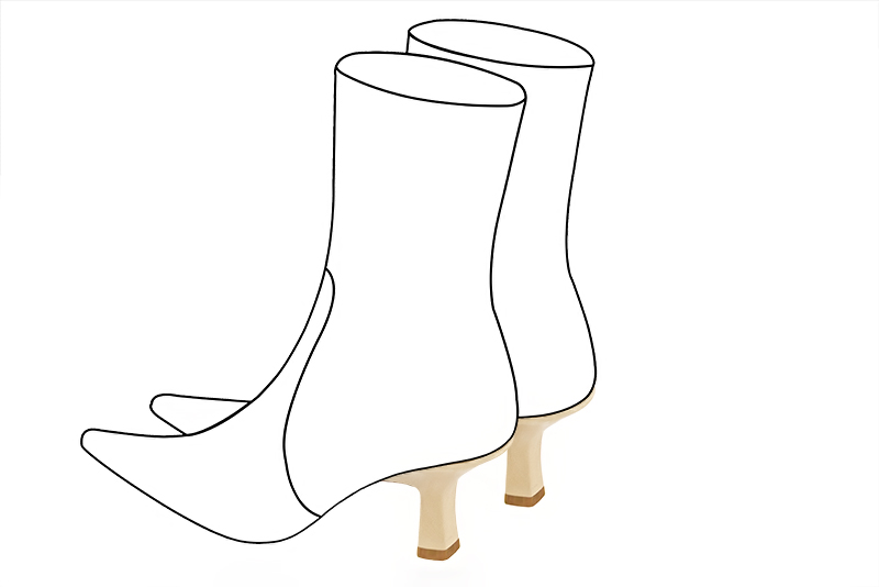 2 1&frasl;8 inch / 5.5 cm high spool heels - Florence Kooijman