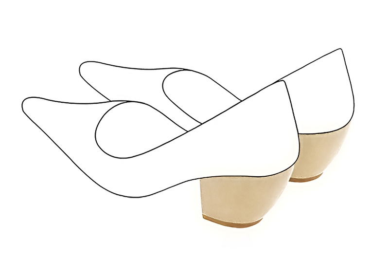 2 1&frasl;8 inch / 5.5 cm high cone heels - Florence Kooijman