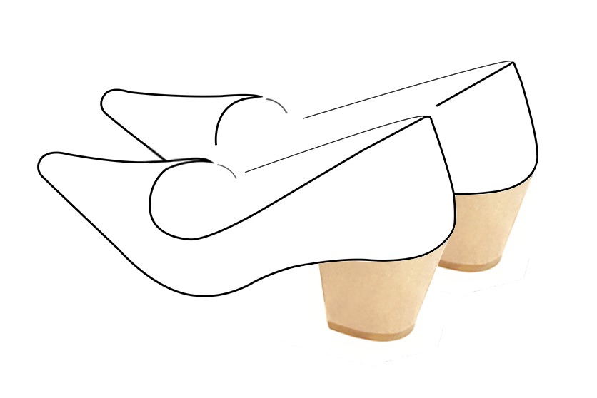 Talon biseauté pour chaussures, boots et botte Femme. - Florence KOOIJMAN