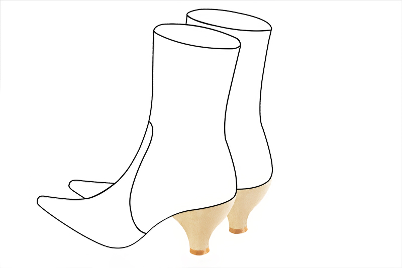 2 3&frasl;8 inch / 6 cm high spool heels - Florence Kooijman
