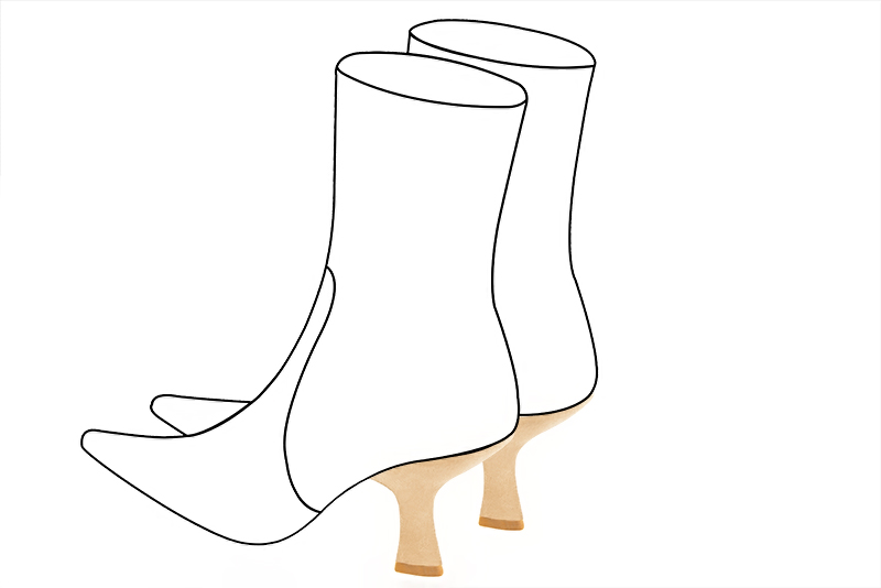 2 1&frasl;2 inch / 6.5 cm high spool heels - Florence Kooijman