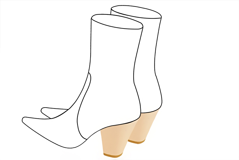 2 1&frasl;2 inch / 6.5 cm high cone heels - Florence Kooijman