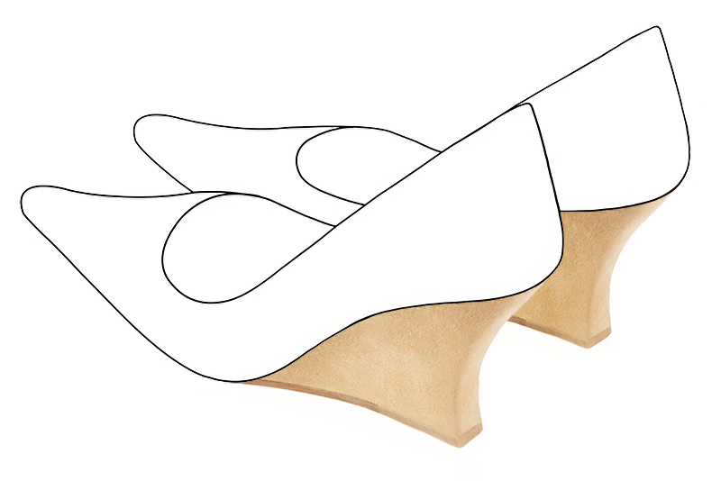 2 3&frasl;4 inch / 7 cm high wedge heels - Florence Kooijman