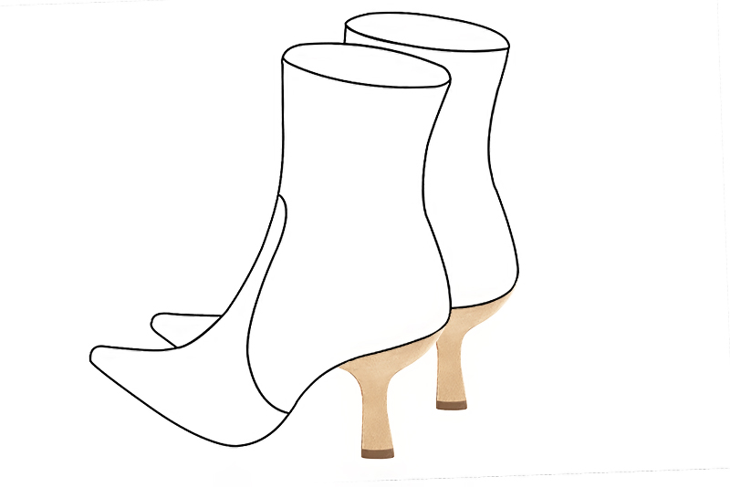 3 inch / 7.5 cm high spool heels - Florence Kooijman