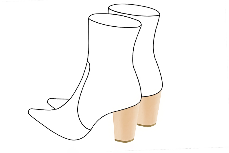 3 inch / 7.5 cm high block heels - Florence Kooijman