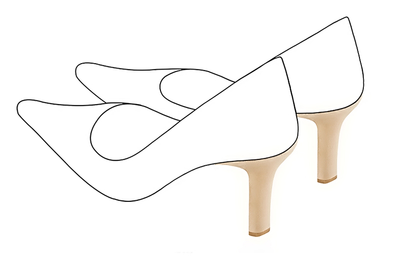 3 inch / 7.5 cm high slim heels - Florence Kooijman