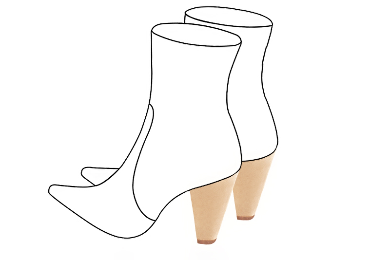 3 3&frasl;8 inch / 8.5 cm high cone heels - Florence Kooijman