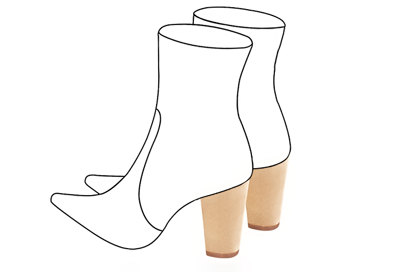 3 3&frasl;8 inch / 8.5 cm high block heels - Florence Kooijman