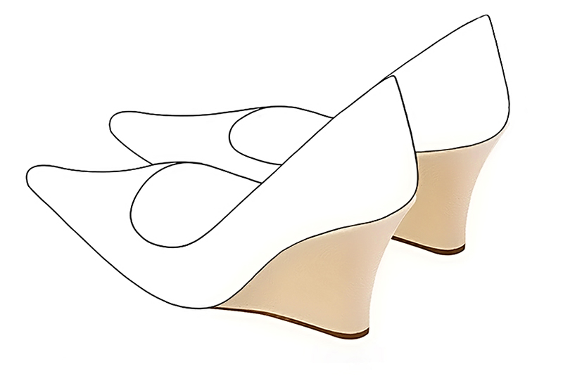3 3&frasl;8 inch / 8.5 cm high wedge heels - Florence Kooijman