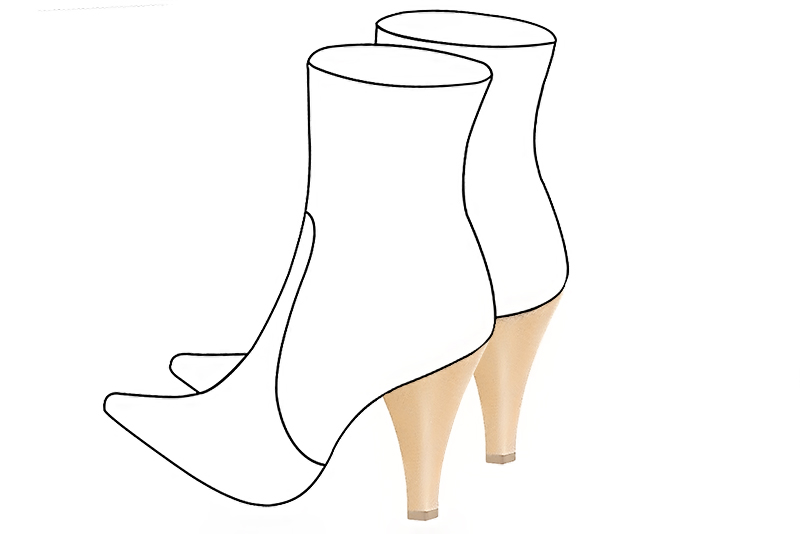 3 3&frasl;4 inch / 9.5 cm high cone heels - Florence Kooijman