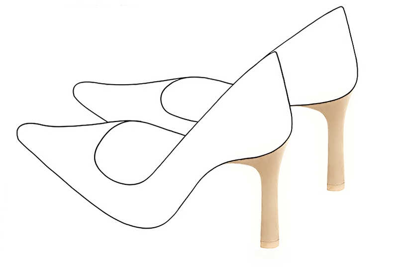 3 3&frasl;4 inch / 9.5 cm high slim heels - Florence Kooijman