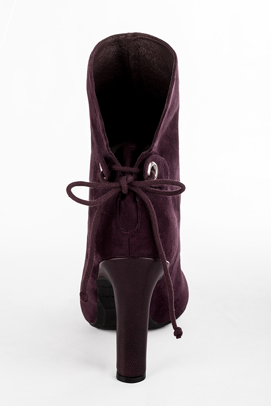 3 3&frasl;4 inch / 9.5 cm high kitten heels. Rear view - Florence KOOIJMAN