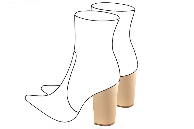 3 3&frasl;4 inch / 9.5 cm high block heels - Florence Kooijman